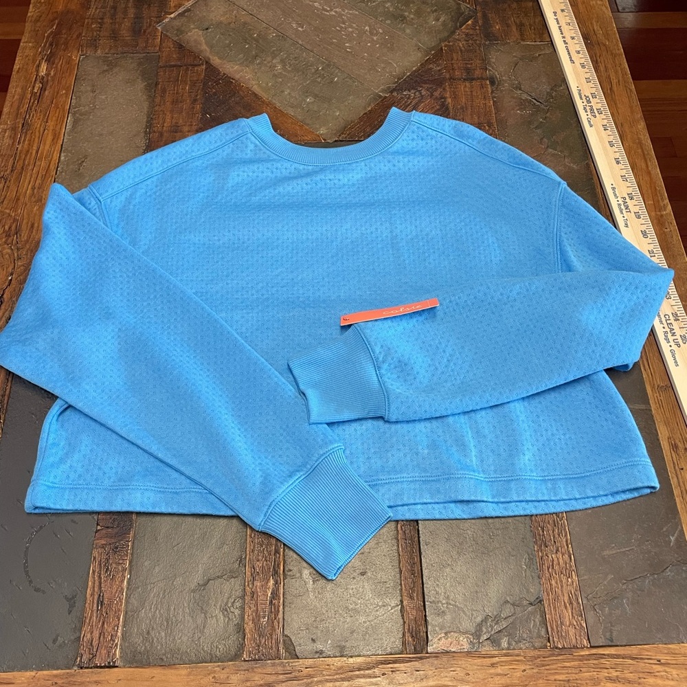 Colsie Long Sleeve Top - Bright Blue